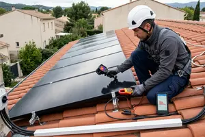 Dépannage de panneaux solaires